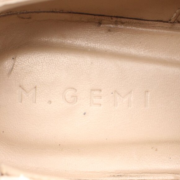 M. Gemi The Gianna Taupe Women's Size EU 41 Croco Printed Leather Slip On - Picture 10 of 10